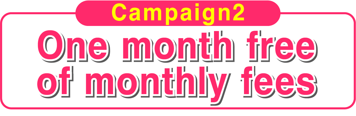 One month free of monthly fees